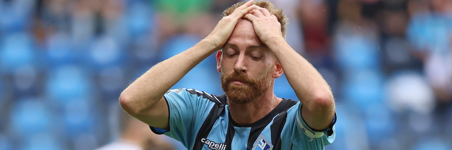 Mannheims Marc Schnatterer kann es nicht fassen: Spielausfall wegen Corona.