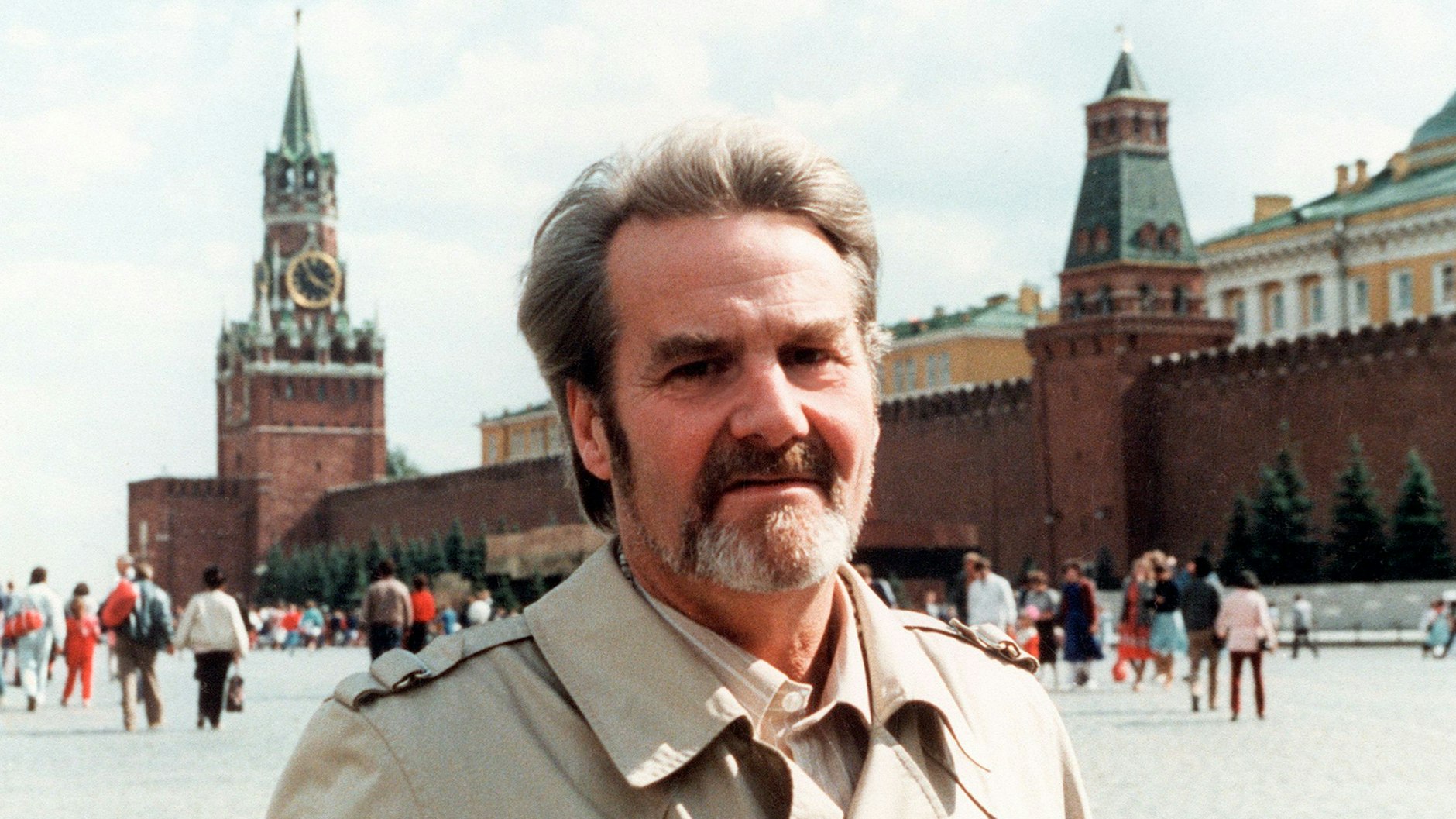 Gerd Ruge 1987 in Moskau.