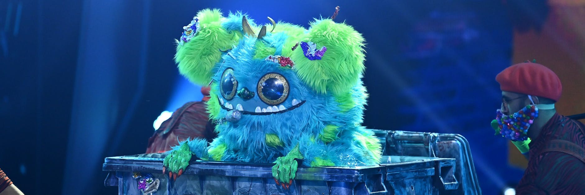 Wurde in der ersten „Masked Singer“-Episode erstmals gezeigt: Das Kostüm von Müll-Monster Mülli Müller.