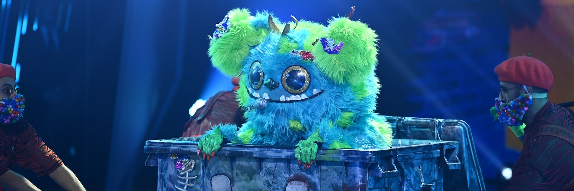 Das Müll-Münster Mülli Müller gehört zu den Publikumslieblingen der fünften Staffel „The Masked Singer“.