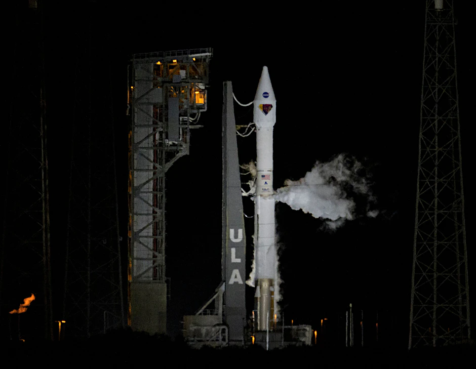 Nasa-Sonde „Lucy“ beim Start&nbsp;vom Weltraumbahnhof Cape Canaveral in Florida.
