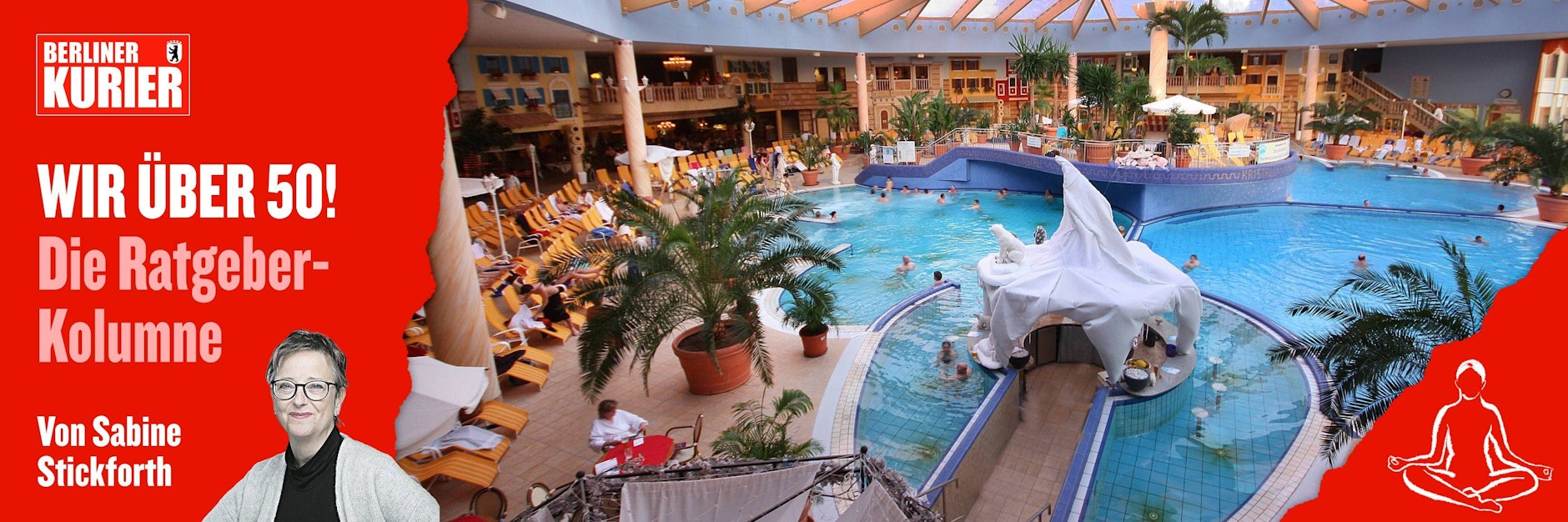 Ein Besuch in der Therme kann richtig entspannend sein.