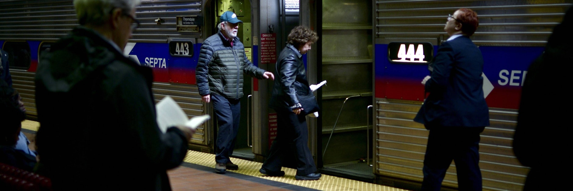 Ein Zug der Septa-Nahverkehrsgesellschaft in Philadelphia.&nbsp;