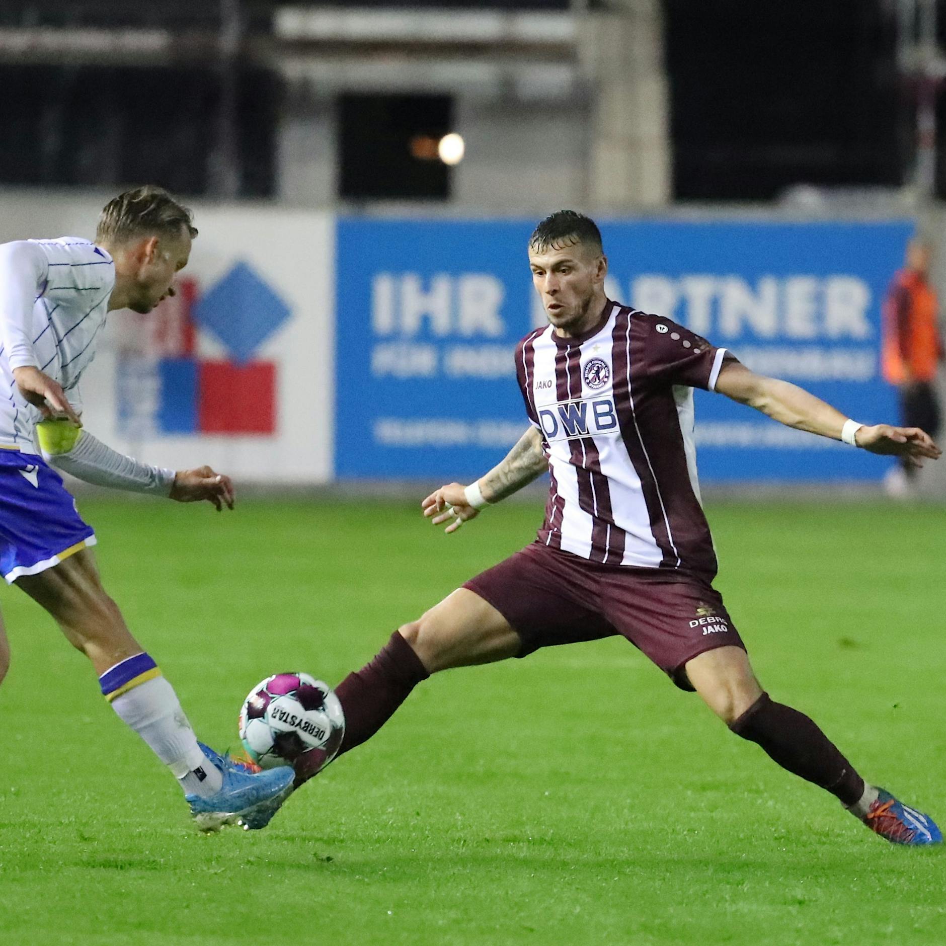 Der Lichtblick bei der düsteren Pleite: BFC-Neuzugang Andreas Wiegel