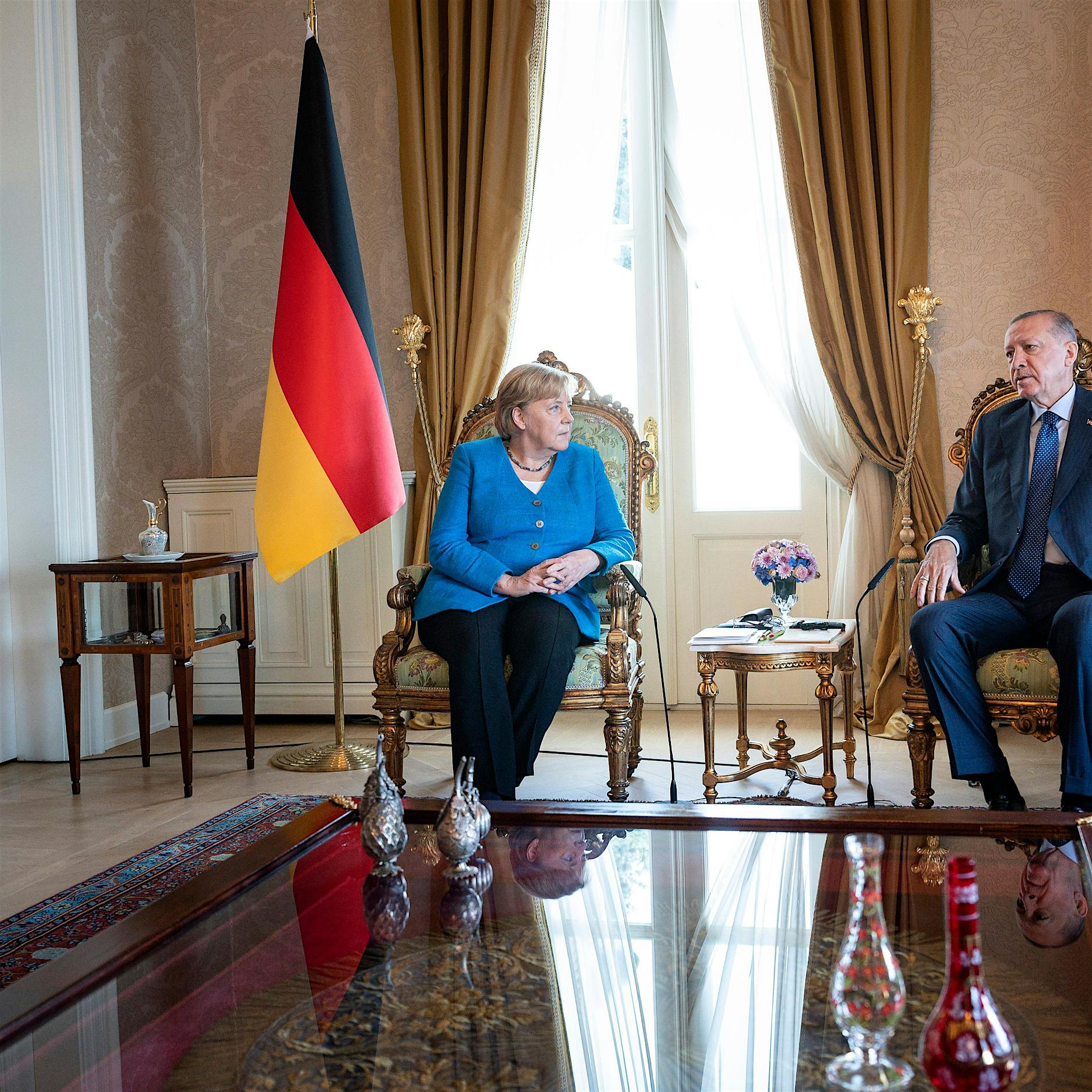 Türkei: Erdogan lobt Merkel zum Abschied