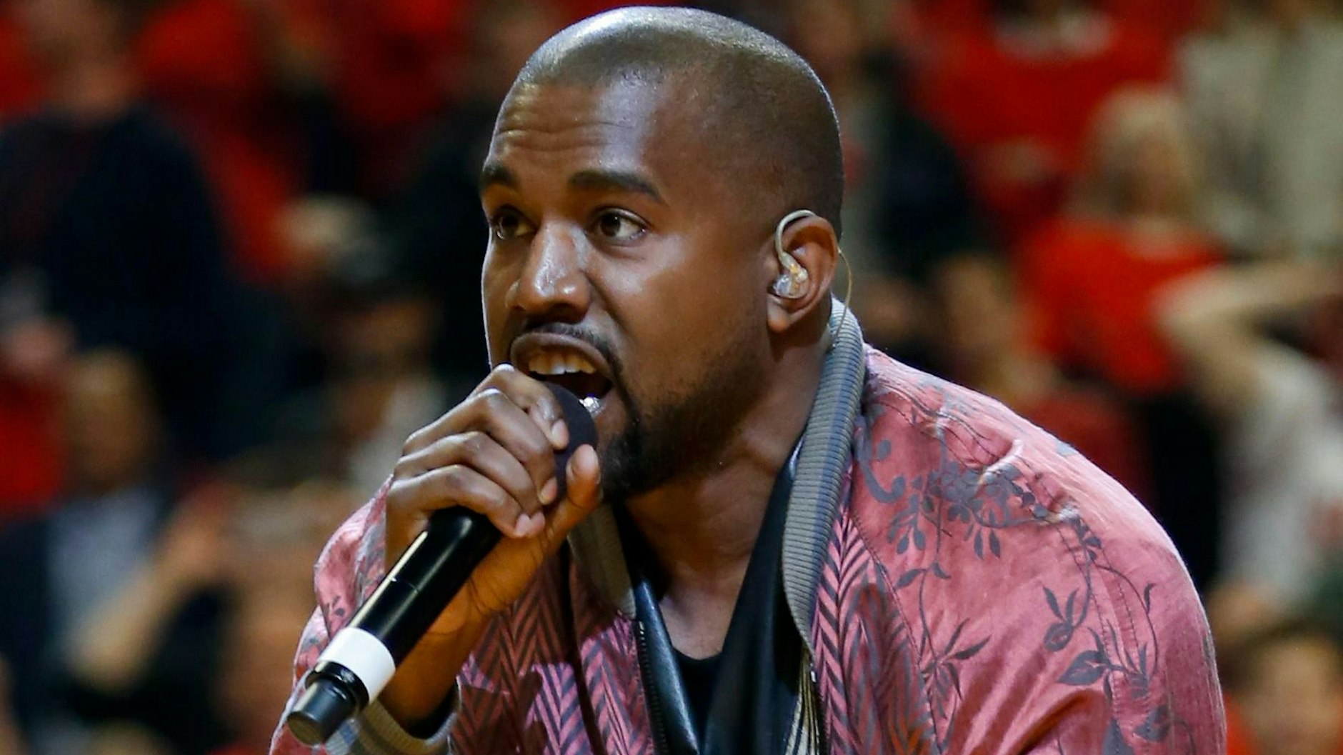 US-Rapper&nbsp;Kanye West bei einem Auftritt (Archivbild)