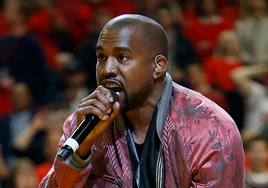US-Rapper&nbsp;Kanye West bei einem Auftritt (Archivbild)