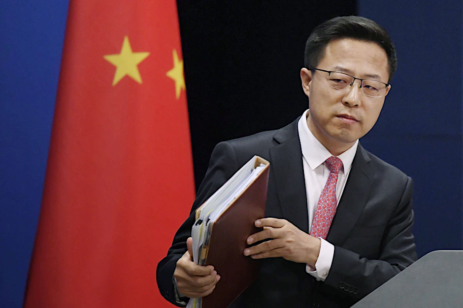 Zhao Lijian, Sprecher des Außenministeriums in Peking