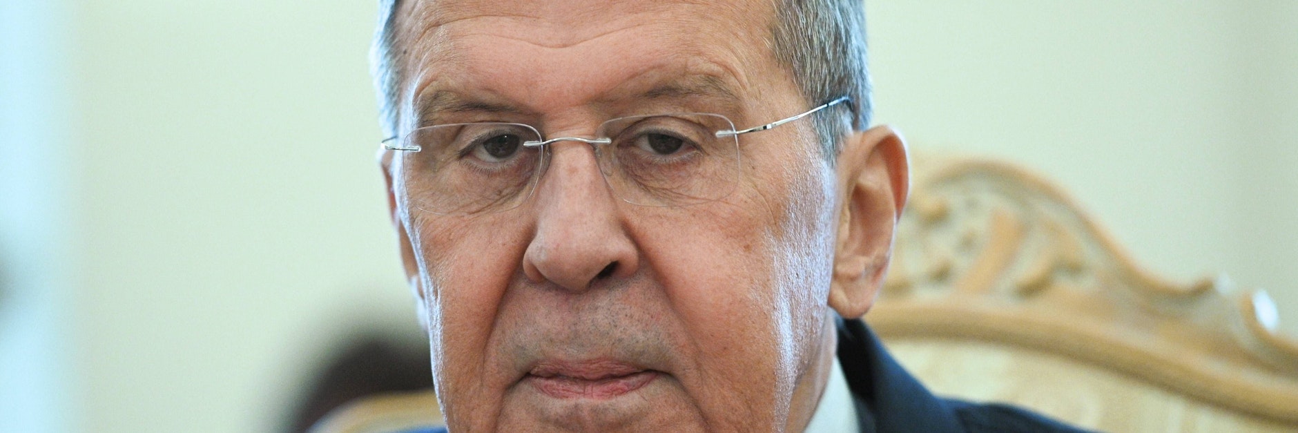 Gerne grimmig: Russlands Außenminister Sergej Lawrow.