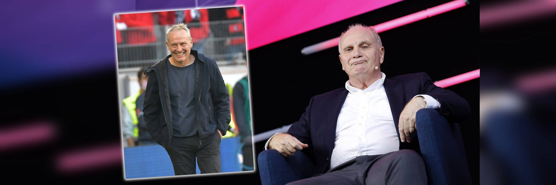 Uli Hoeneß, Ehrenpräsident beim FC Bayern, verrät: Der Rekordmeister beschäftigte sich mal mit Christian Streich.