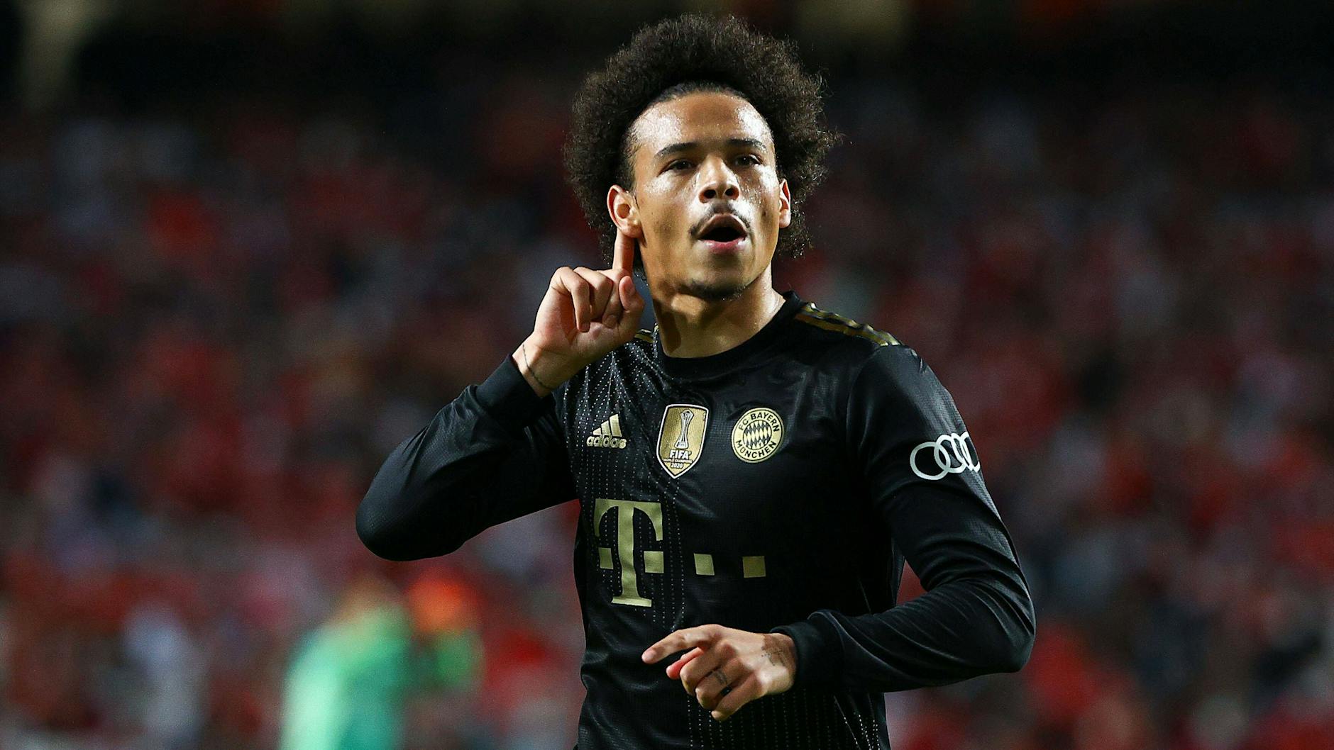Doppelter Torschütze beim klaren 4:0-Erfolg des FC Bayern München bei Benfica Lissabon: Leroy Sane 
