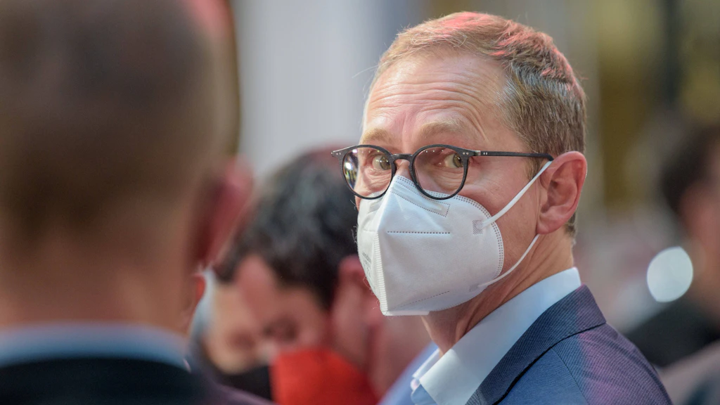 Berlins Regierungschef Müller gegen schnelles Ende des Ausnahmezustands