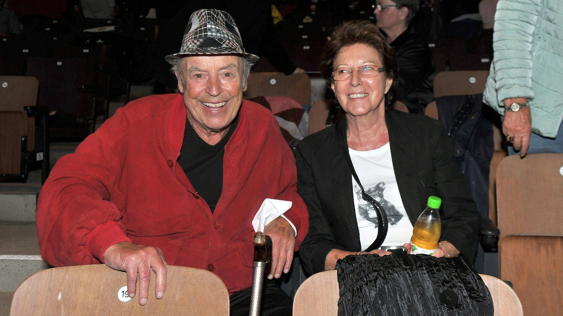 Tony Marshall im August mit seiner Frau Gaby.