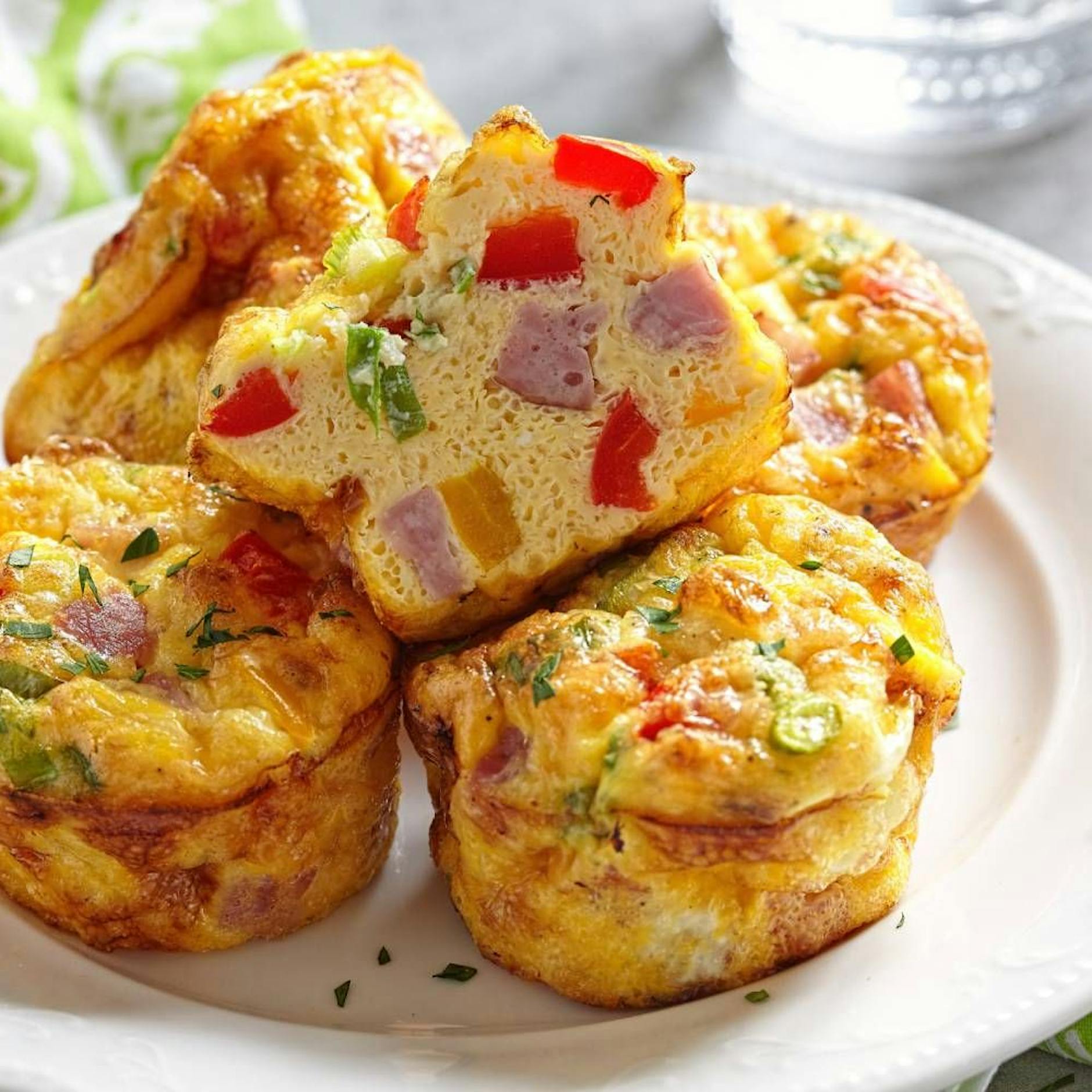 Deftiges Frühstück für den Sonntag: Probieren Sie doch mal diese leckeren Omelette-Muffins!