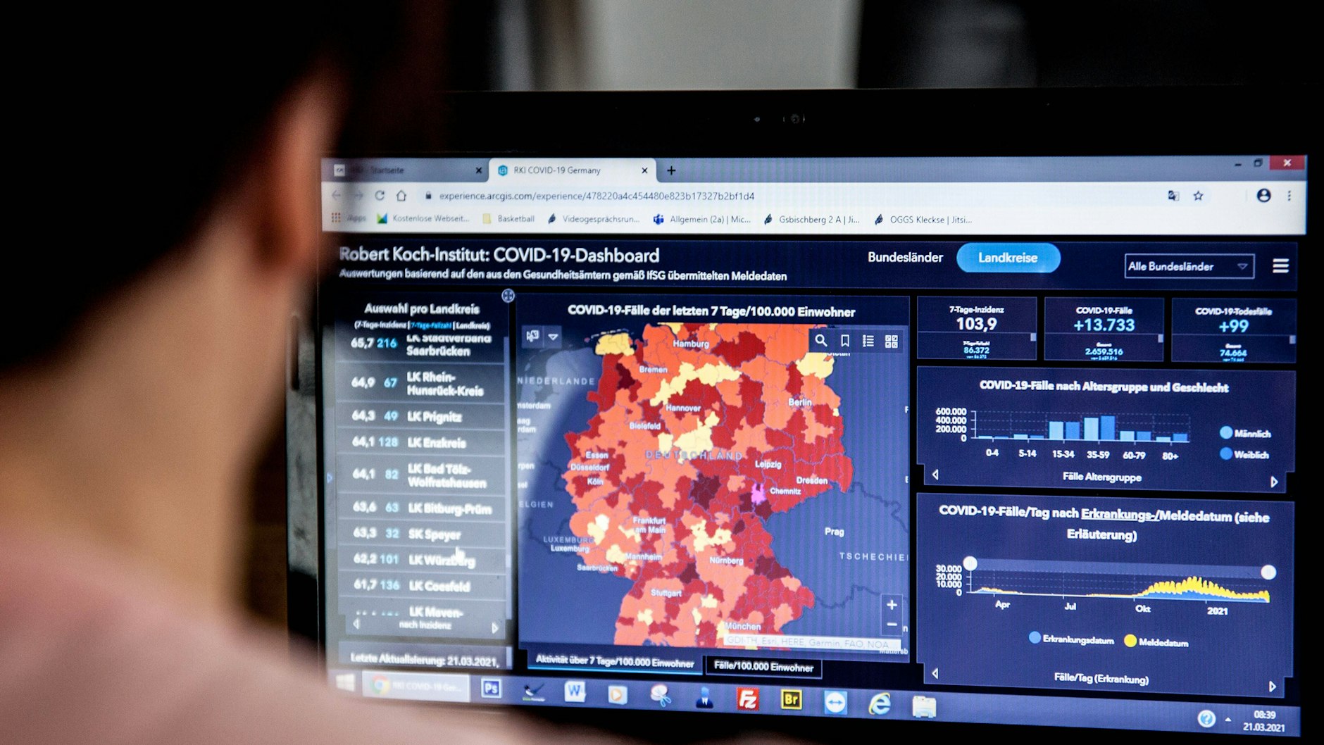 Wie breitet sich Sars-CoV-2 in Deutschland aus? Das wollten die Pandemie-Modellierer vorhersagen.