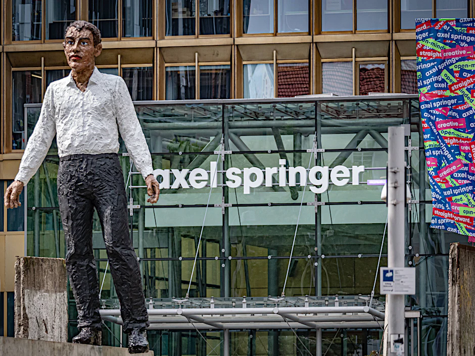 Verlagshaus Axel Springer SE an der Axel-Springer-Straße in Berlin.