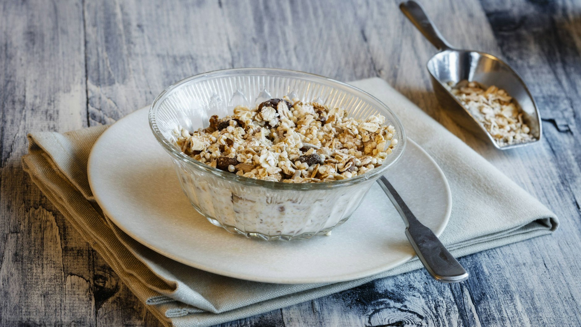 Haferflocken sind ein echtes Power-Frühstück.