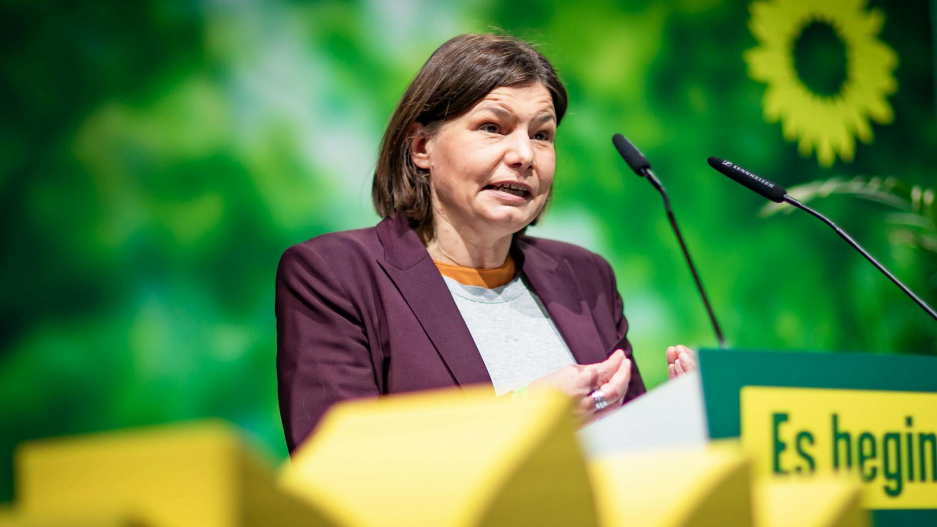 Ergreift in der Corona-Debatte das Wort: Manuela Rottmann, Rechtspolitikerin der Grünen (Archivbild). 