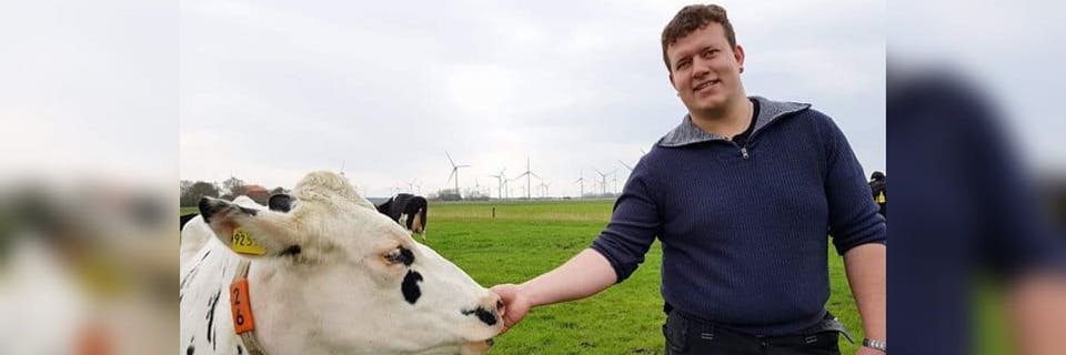 Der 25-jährige Milchbauer Enno sucht bei „Bauer sucht Frau“ seine große Liebe.