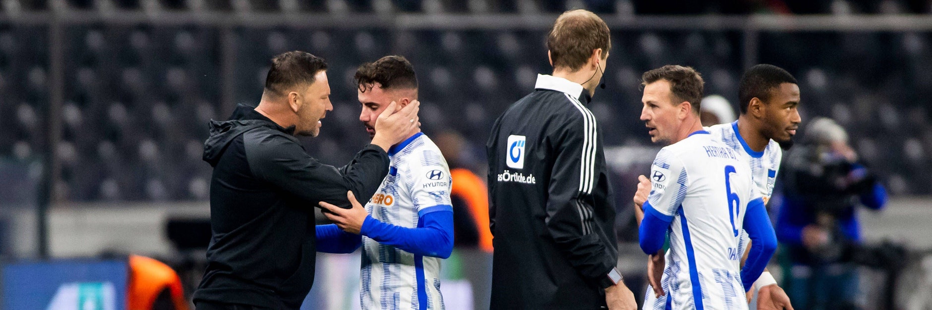 Hertha-Trainer Pal Dardai wird im Pokal in Münster seine Startelf kräftig durcheinanderwirbeln.&nbsp;