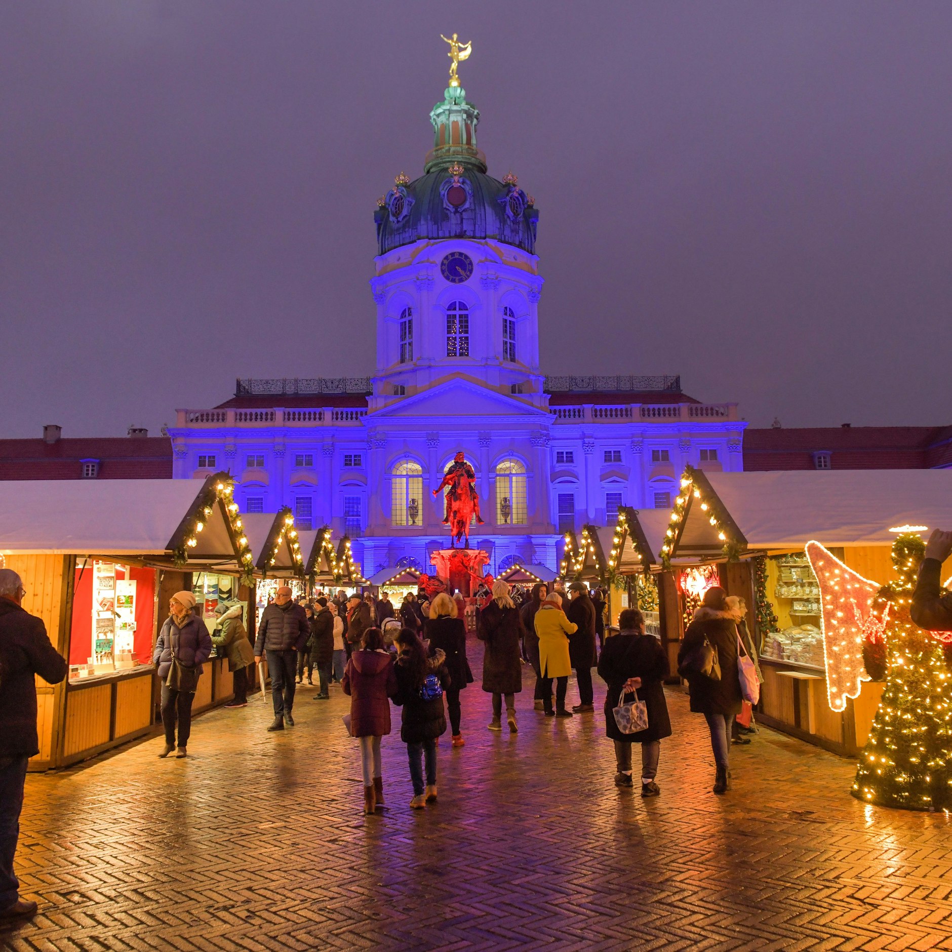 Vor dem Schloss Charlottenburg wird es in diesem Jahr keinen Budenzauber geben.&nbsp;