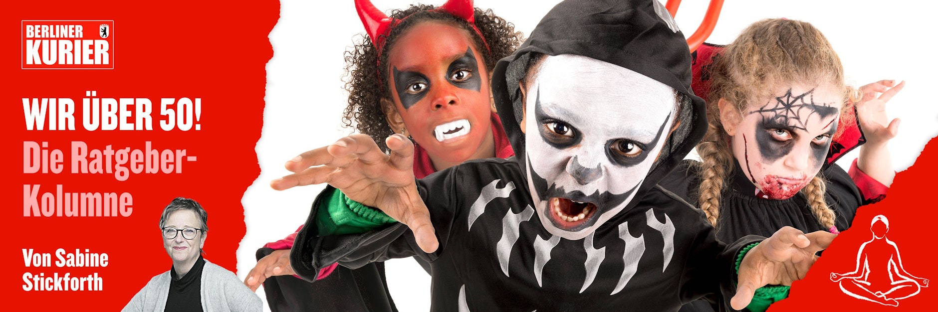 Monster, Hexen und Gruselfratzen werden mir an Halloween an meiner Haustür wieder das Fürchten lehren.