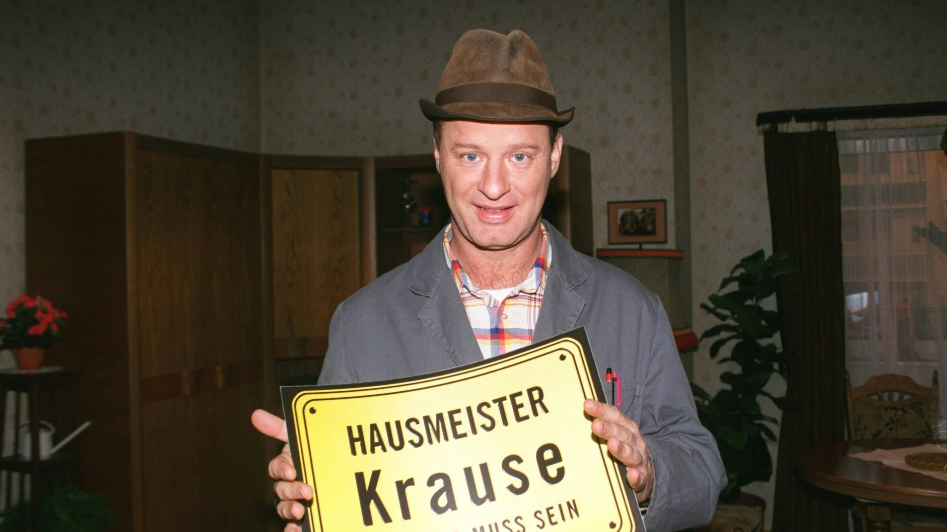 Tom Gerhardt spielte die Hauptrolle in „Hausmeister Krause“.
