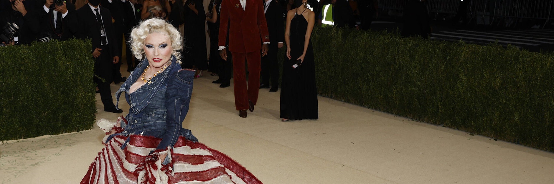 Debbie Harry bei der diesjährigen MET-Gala in New York City
