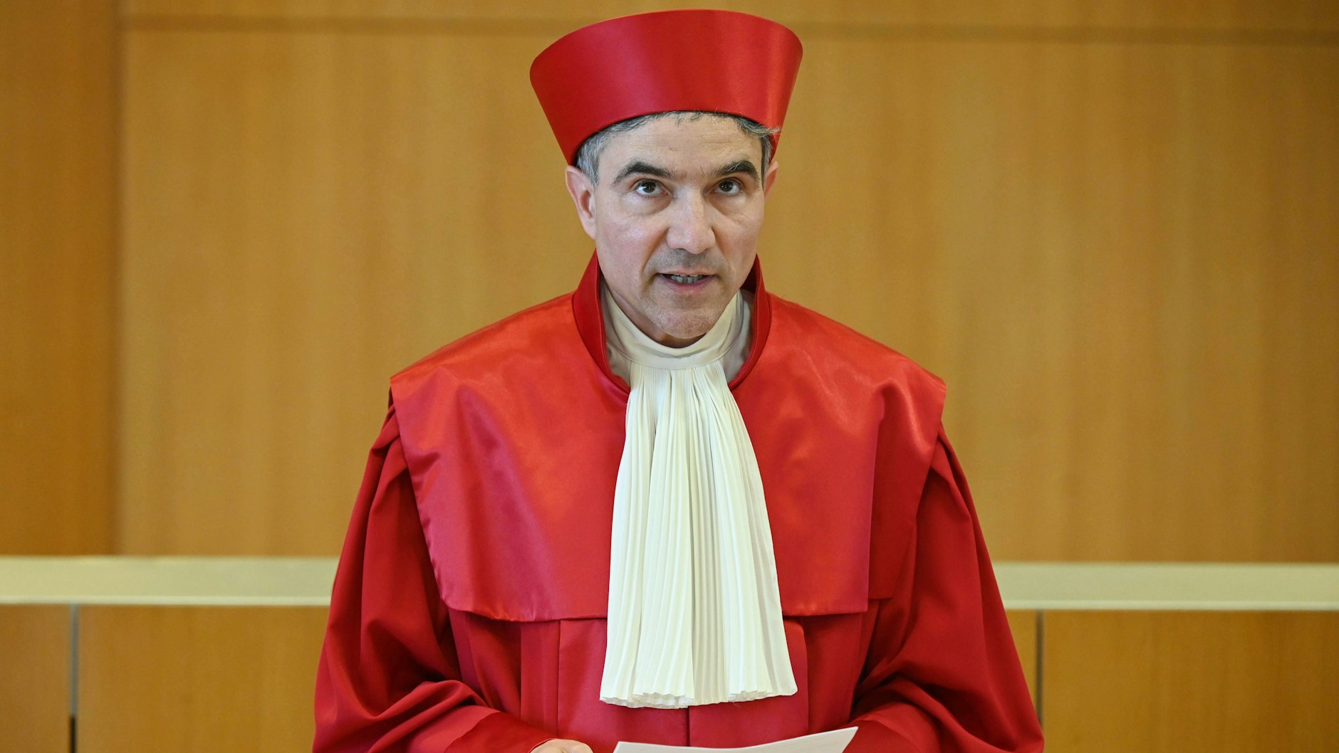 Stephan Harbarth, Vorsitzender des Senats beim Bundesverfassungsgericht und Präsident des Gerichts.