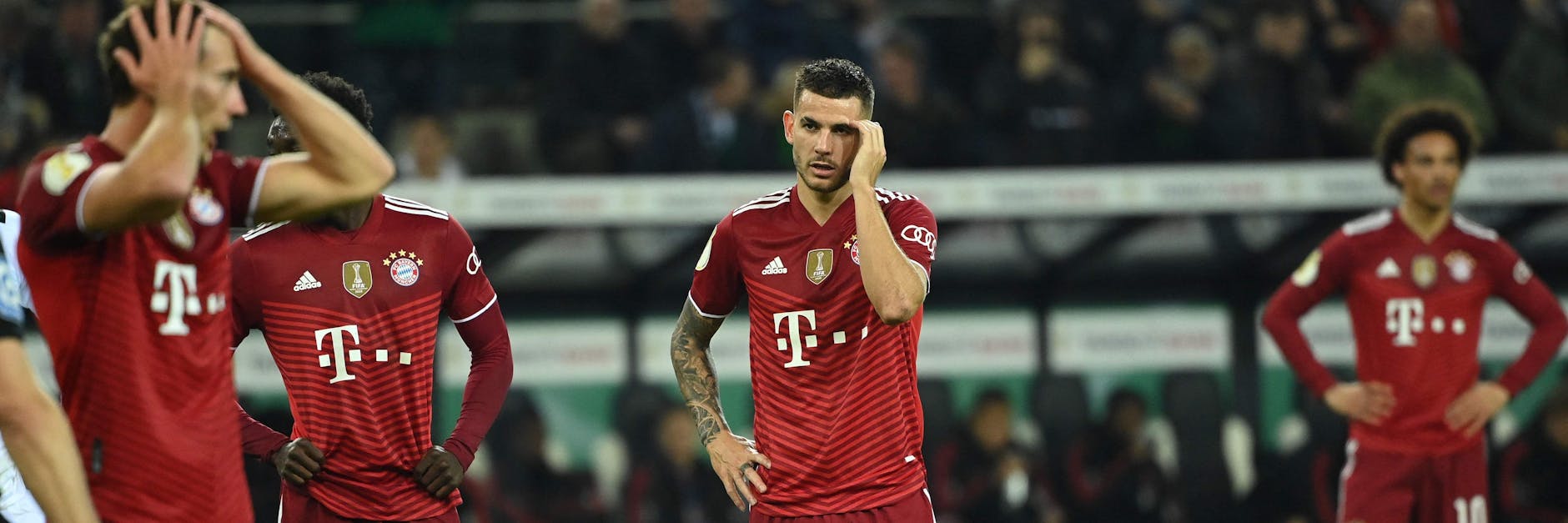 Verdammt selten, dass die Bayern-Stars mal so fassungslos sind.