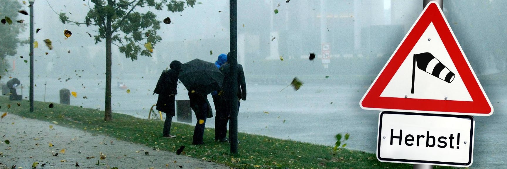 Über Halloween könnte es wieder stürmisch werden - die nächsten Herbst-Böen stehen bereits in der Warteschlange!