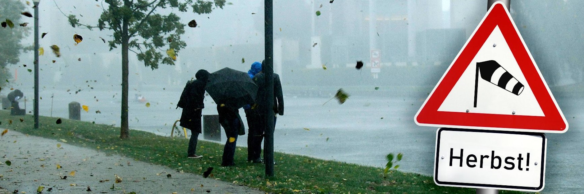 Über Halloween könnte es wieder stürmisch werden - die nächsten Herbst-Böen stehen bereits in der Warteschlange!