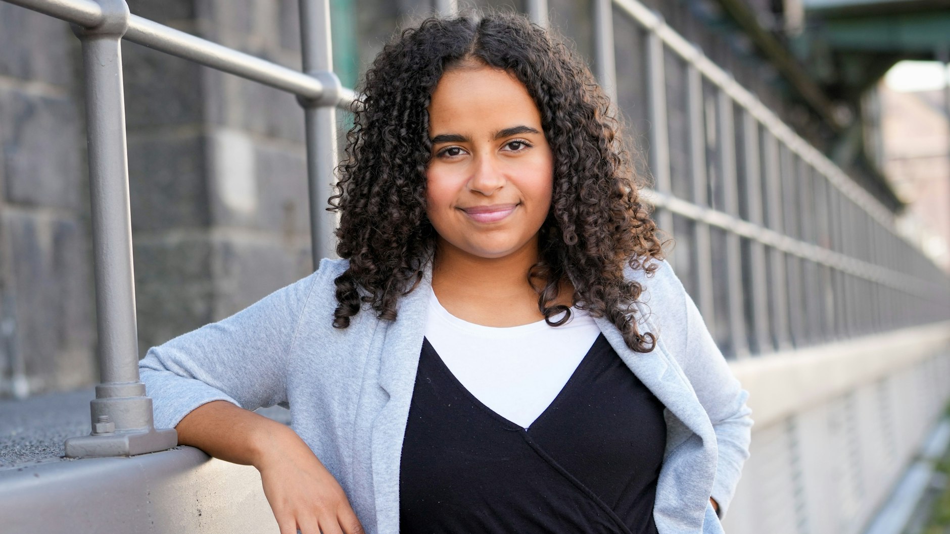 Sarah-Lee Heinrich, jetzt Co-Sprecherin der Grünen Jugend, aufgenommen am Rande des Länderrats von Bündnis 90/Die Grünen. 