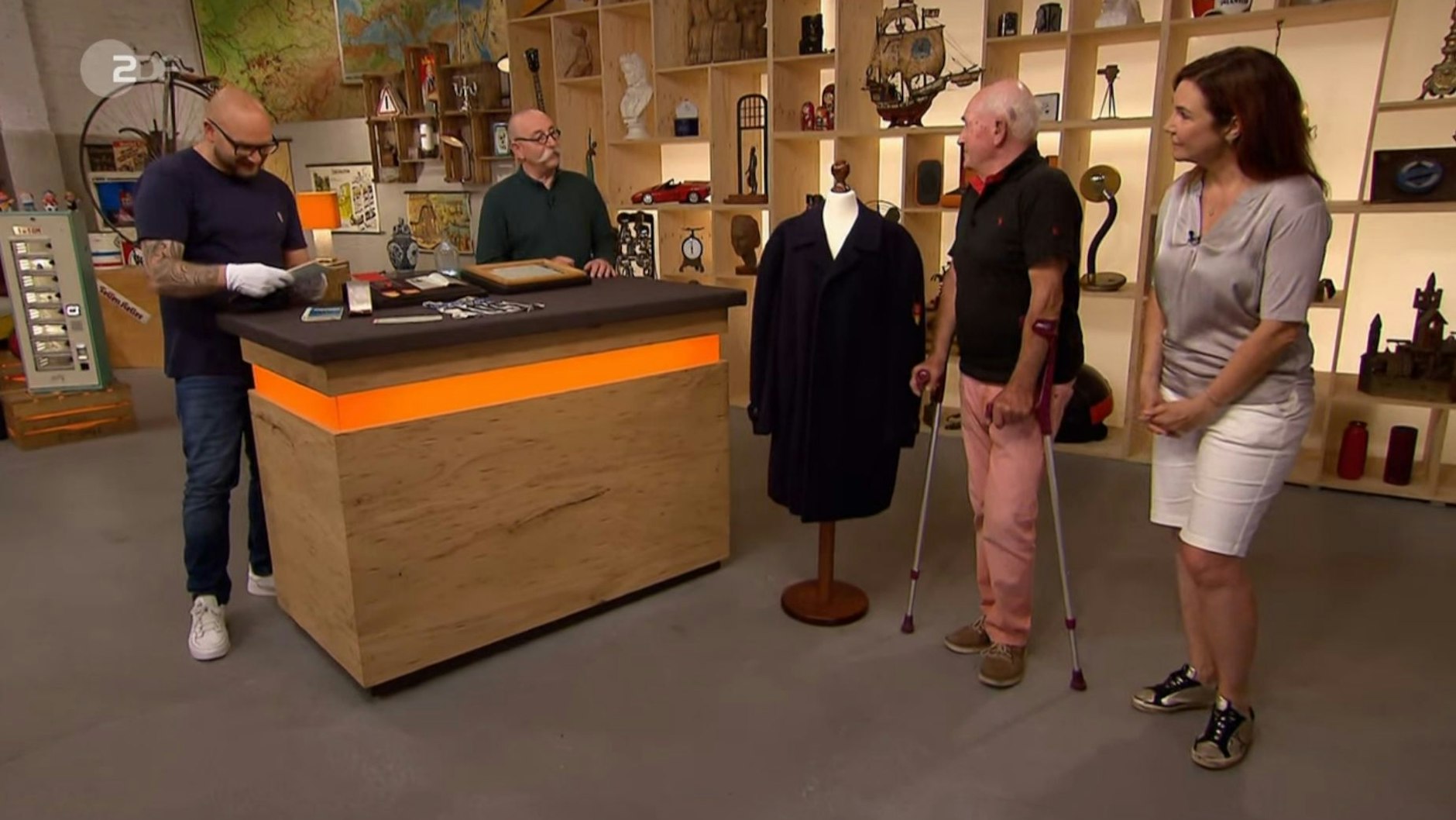 Günther Meinel verkauft sein Lebenswerk bei&nbsp;„Bares für Rares“.