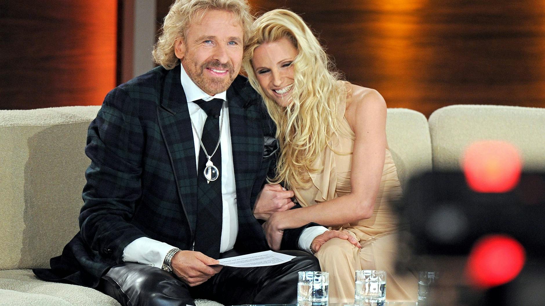 Thomas Gottschalk wird beim „Wetten, dass..?“-Comeback auch Michelle Hunziker wiedersehen.