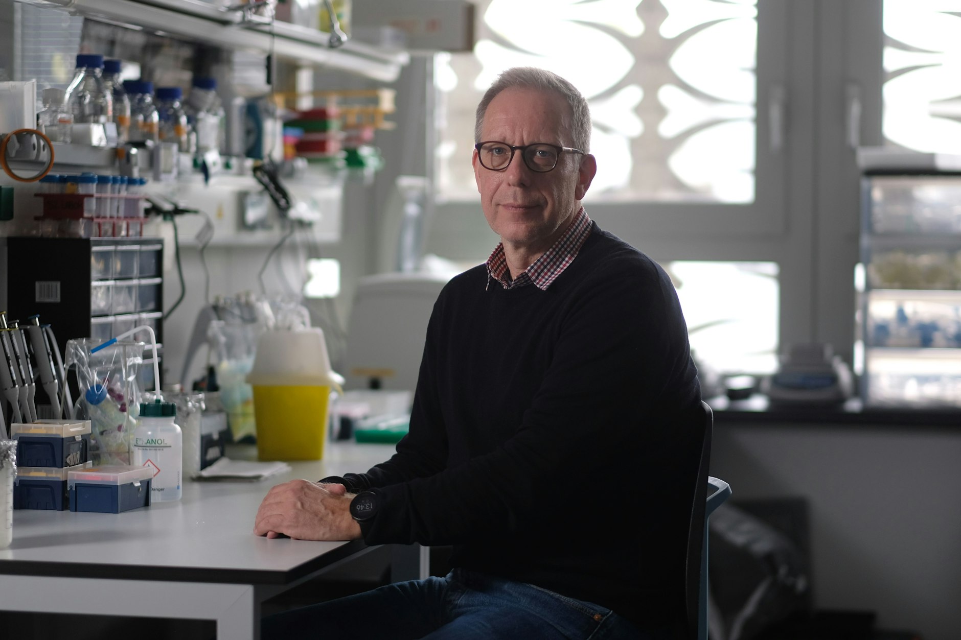 Mikrobiologe Andreas Diefenbach<br><br>