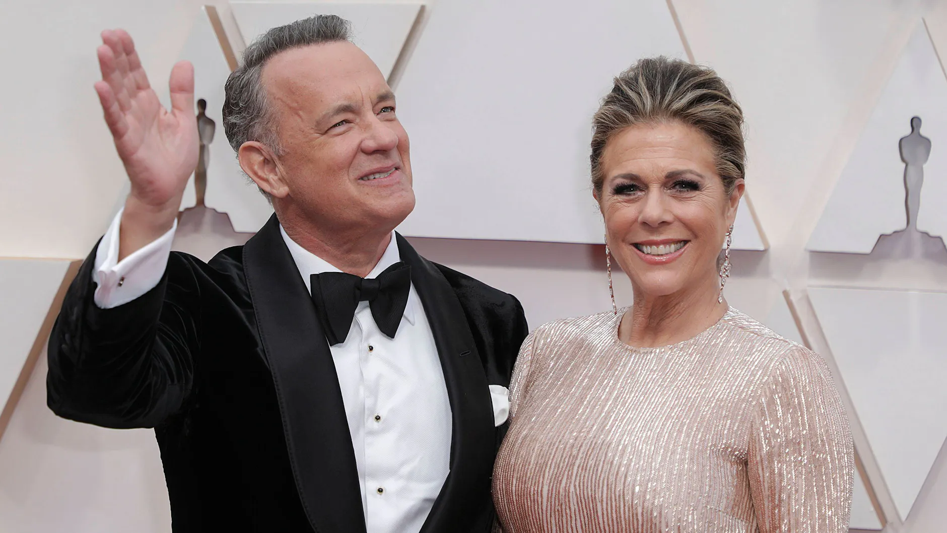 Hat gut lachen: Tom Hanks ist seit über drei Jahrzehnten mit Rita Wilson verheiratet.