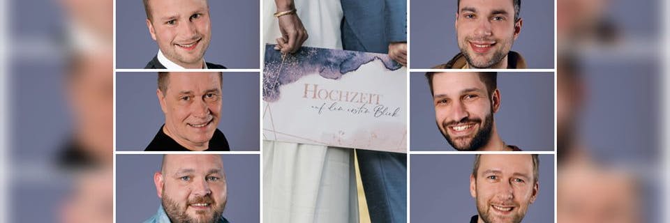 „Hochzeit auf den ersten Blick“ geht in eine neue Runde. Jetzt stehen die Kandidaten fest. Der KURIER verrät, welche Männer dabei sind.