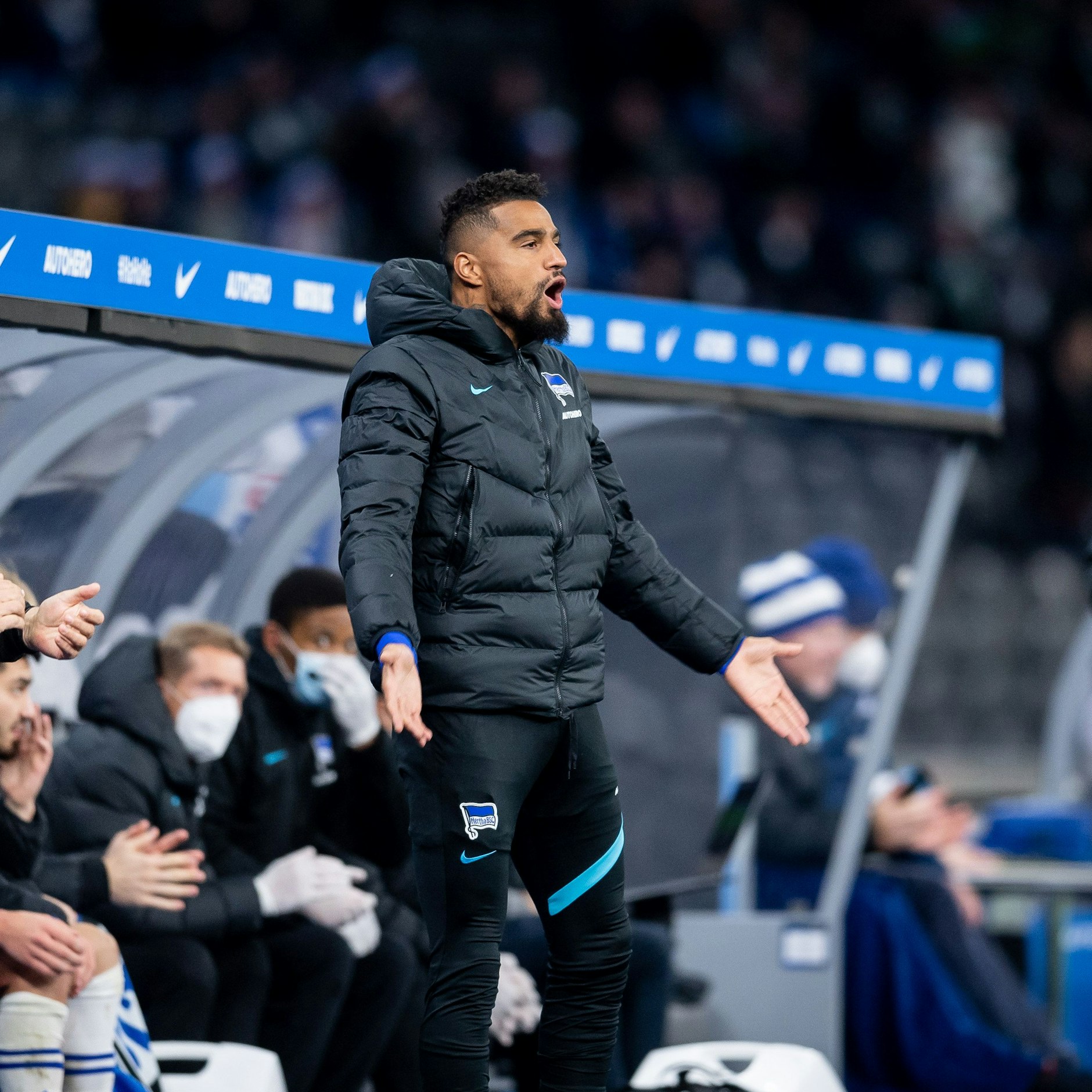 Kevin-Prince Boateng ist lautstark, aber zuletzt meistens nur noch auf der Bank.