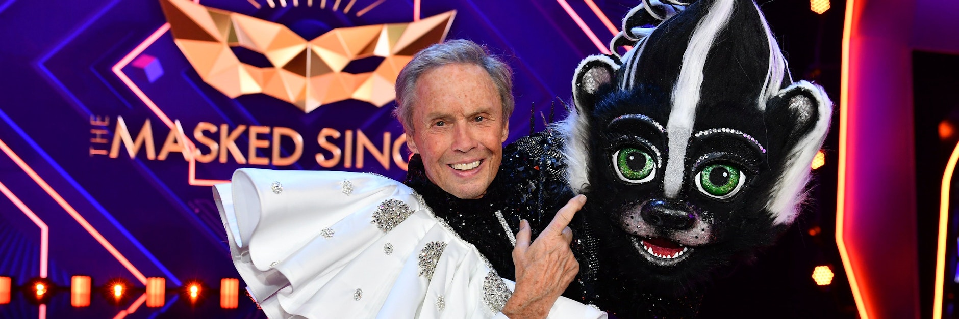 Musik-Legende Peter Kraus steckte bei The Masked Singer im Stinktier-Kostüm.