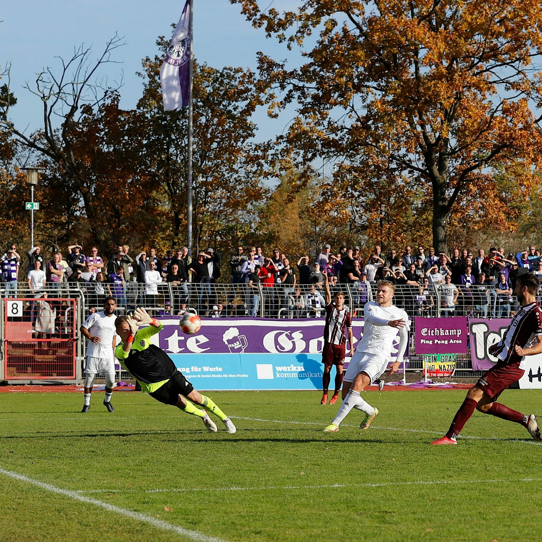 BFC-Torjäger Christian Beck verpasst TeBe ein Veilchen