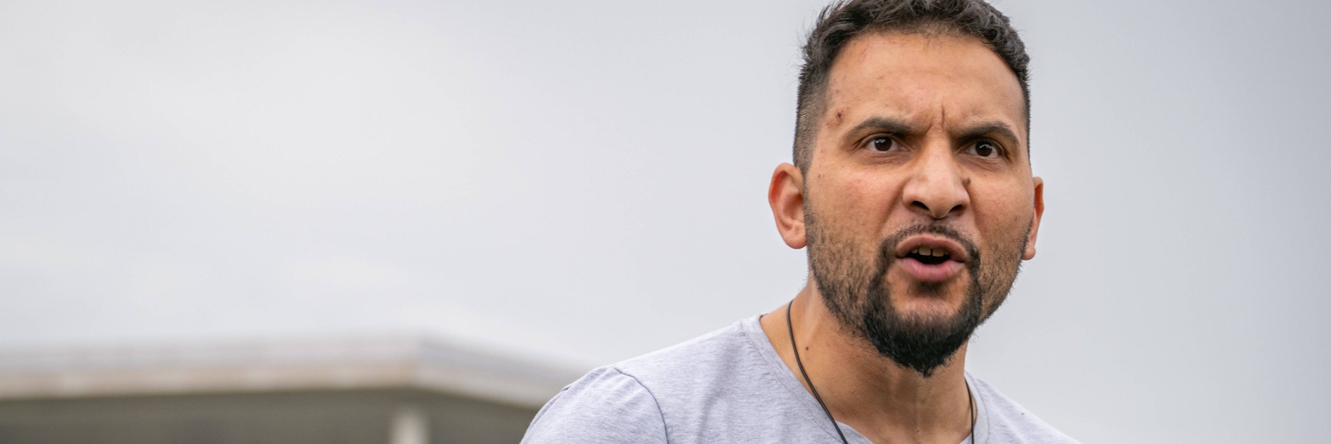 Attila Hildmann im Mai 2020 bei einer Kundgebung in Berlin.