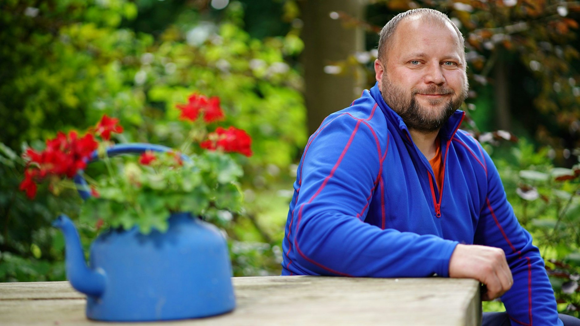 Kandidat Mike sucht bei „Bauer sucht Frau“ auch 2022 wieder eine Frau, die seine Leidenschaft fürs Wandern teilt.