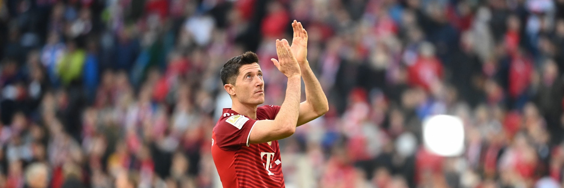 Bayerns Super-Stürmer Robert Lewandowski traf jüngst doppelt gegen den 1. FC Union und will nun in der Champions League weiter knipsen.