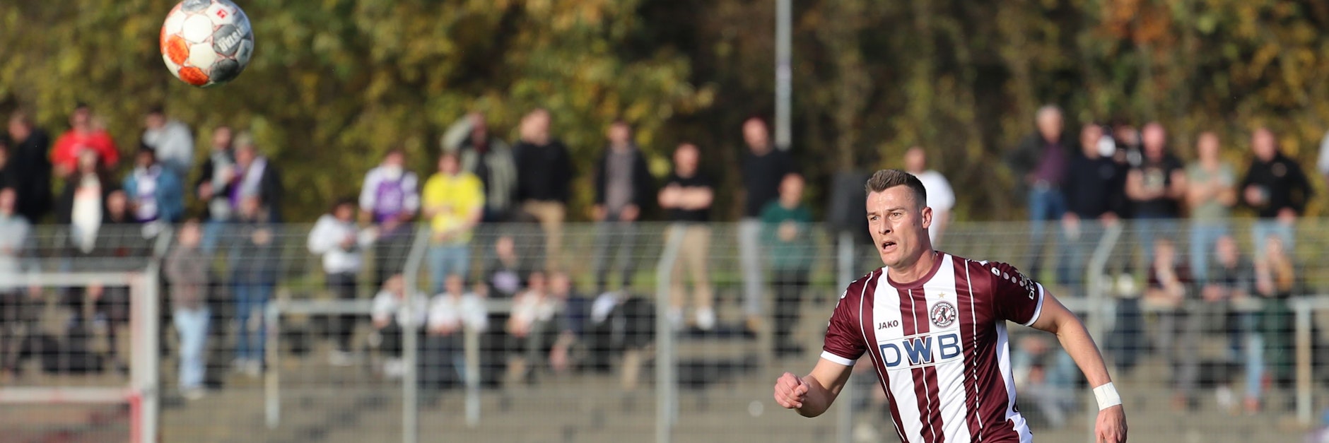Da ist er ja wieder! Matthias Steinborn gab im Mommsenstadion beim 1:0 gegen TeBe sein Comeback für den BFC Dynamo.
