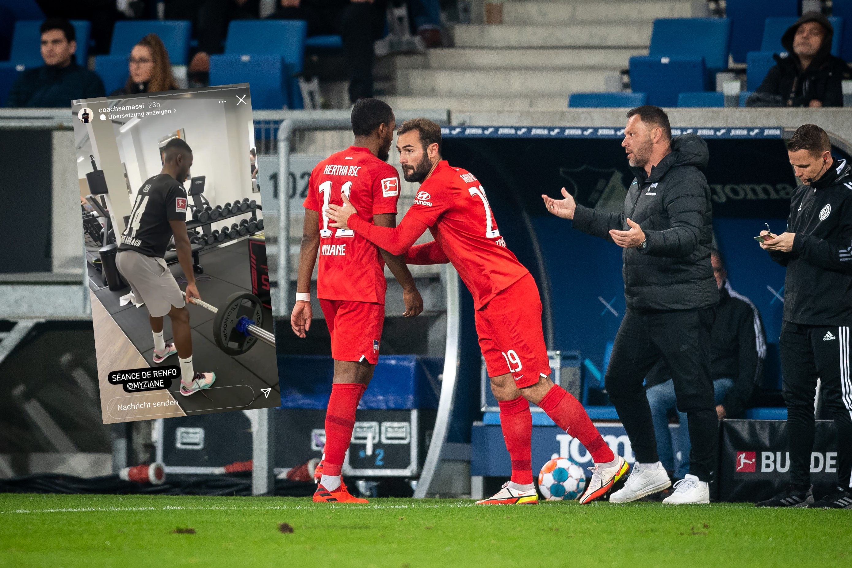 Image - Kurios: Herthas Maolida macht Sonderschichten im Gladbach-Trikot