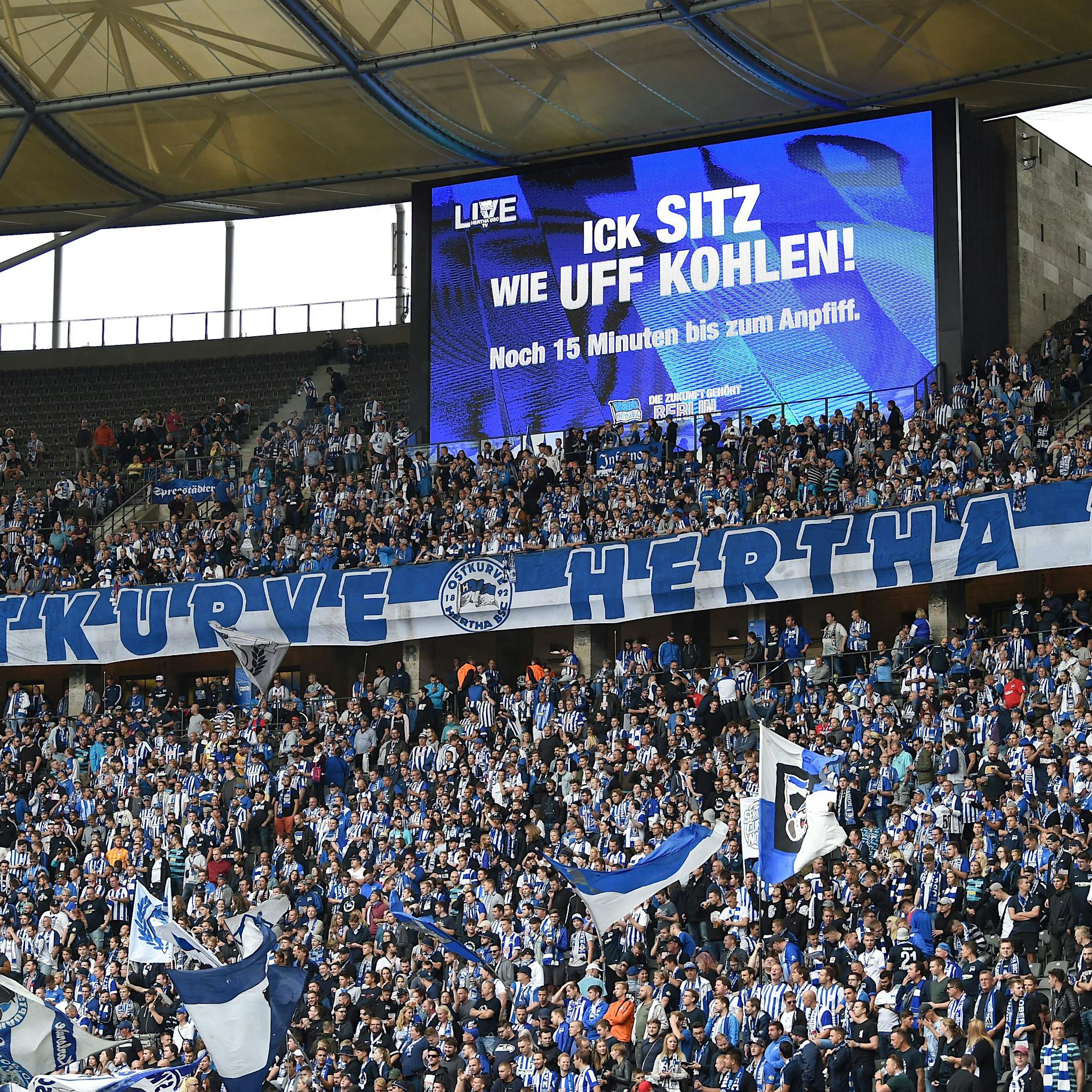 Hertha öffnet die Ostkurve: Kommen die Ultras jetzt wieder?
