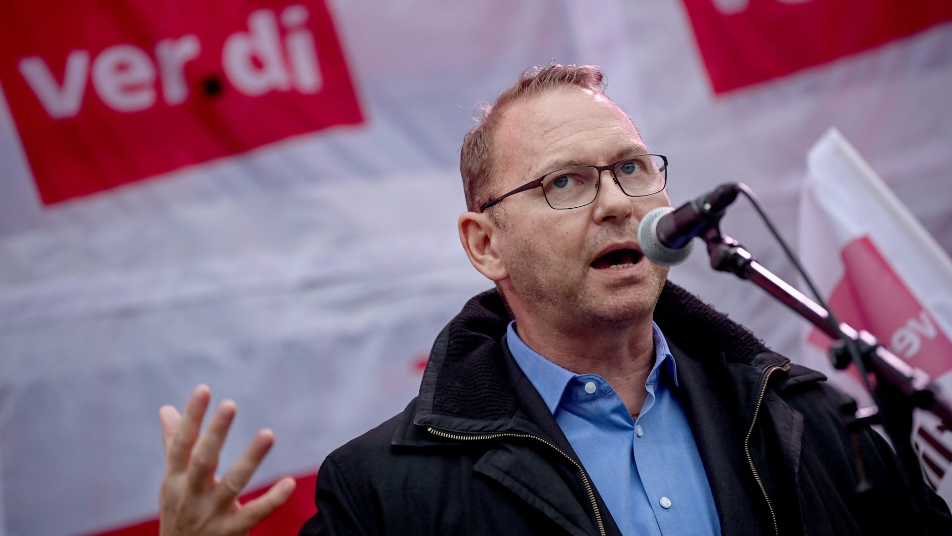 Verdi-Bundeschef Frank Werneke