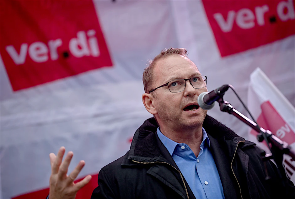 Verdi-Bundeschef Frank Werneke