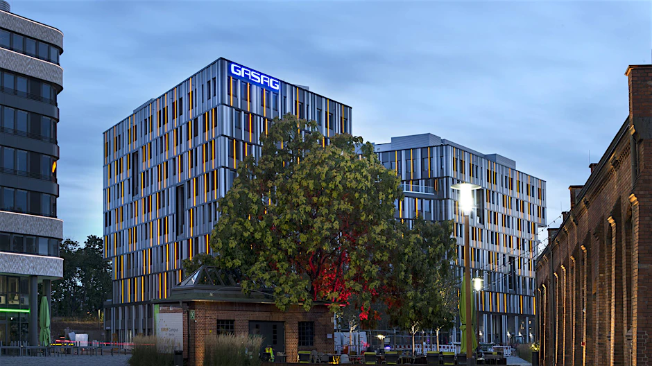 Die Gasag-Zentrale in Schöneberg